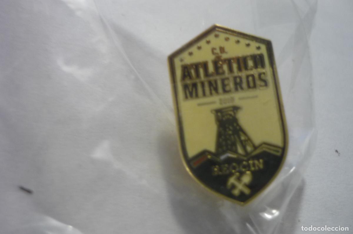 Coleccionismo deportivo: pin futbol at.mineros -reocin