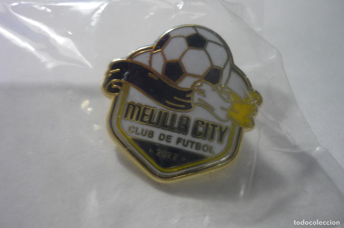 Coleccionismo deportivo: pin club futbol melilla city