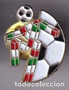 Collezionismo sportivo: PIN DE FUTBOL DEL MUNDIAL DE ITALIA 1990 (FOOTBALL)