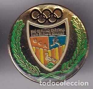 Collezionismo sportivo: PIN DEL CLUB DE FUTBOL SANTA COLOMA (FOOTBALL)