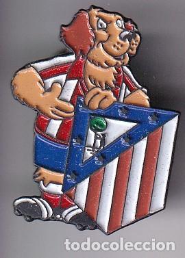 Collezionismo sportivo: PIN DEL CLUB DE FUTBOL ATLETICO DE MADRID (FOOTBALL)
