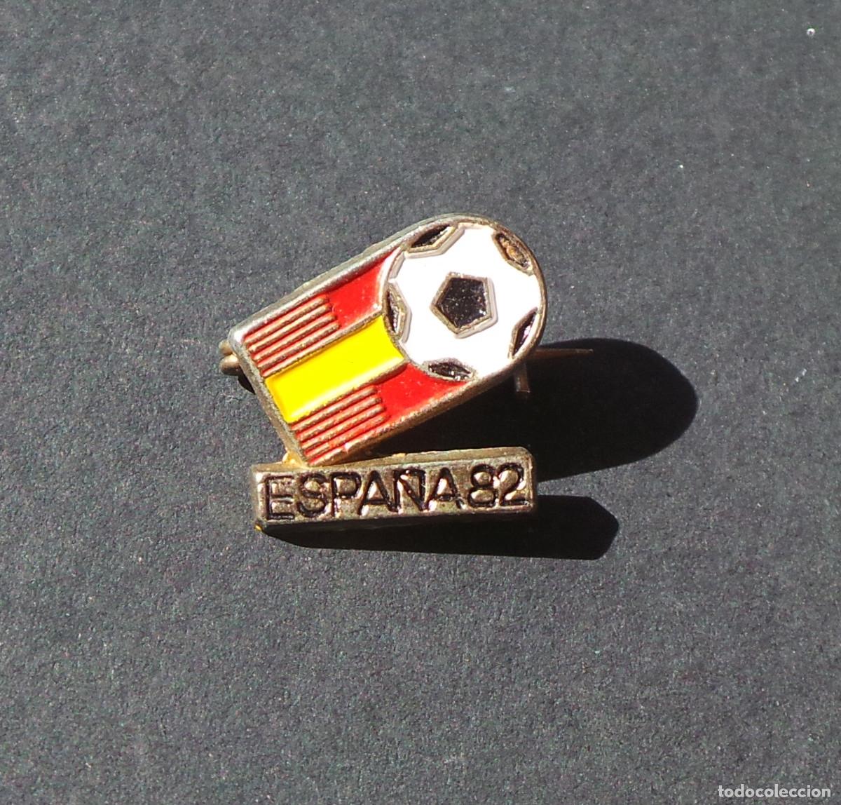 Collezionismo sportivo: PIN OFICIAL CONMEMORATIVO DE LA COPA MUNDIAL DE F&Uacute;TBOL DE 1982, CELEBRADA EN ESPA&Ntilde;A.