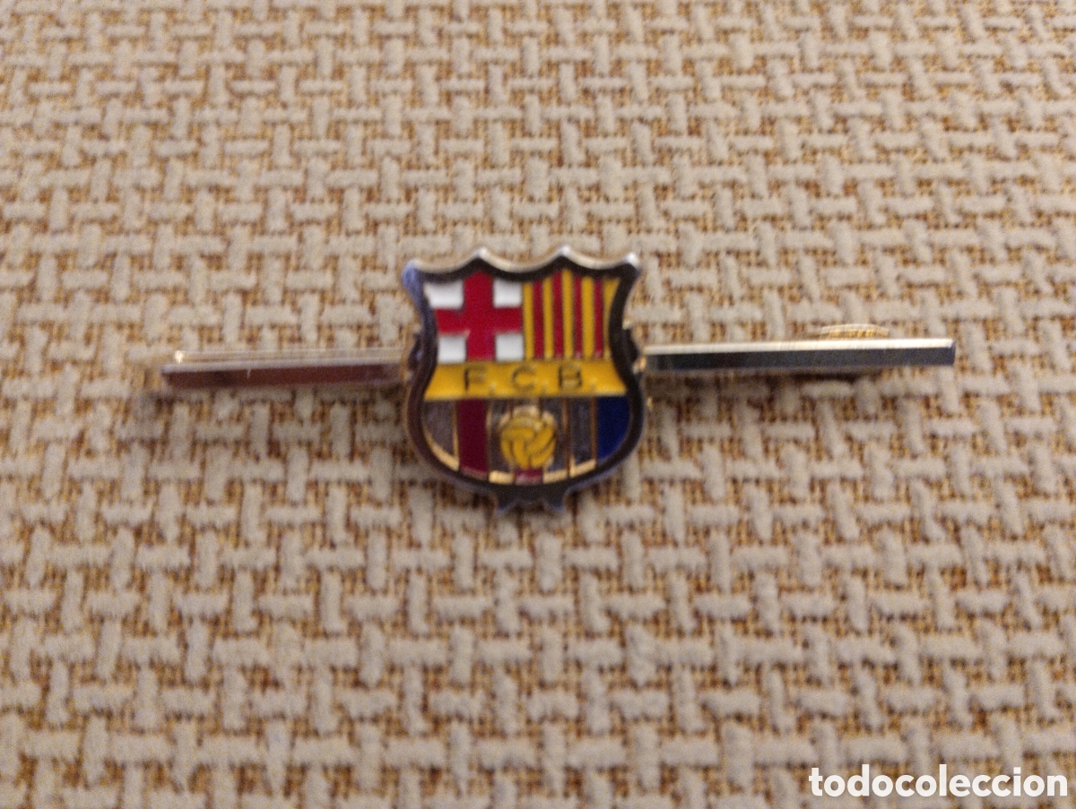 Collezionismo sportivo: Sujeta corbatas F.C.Barcelona