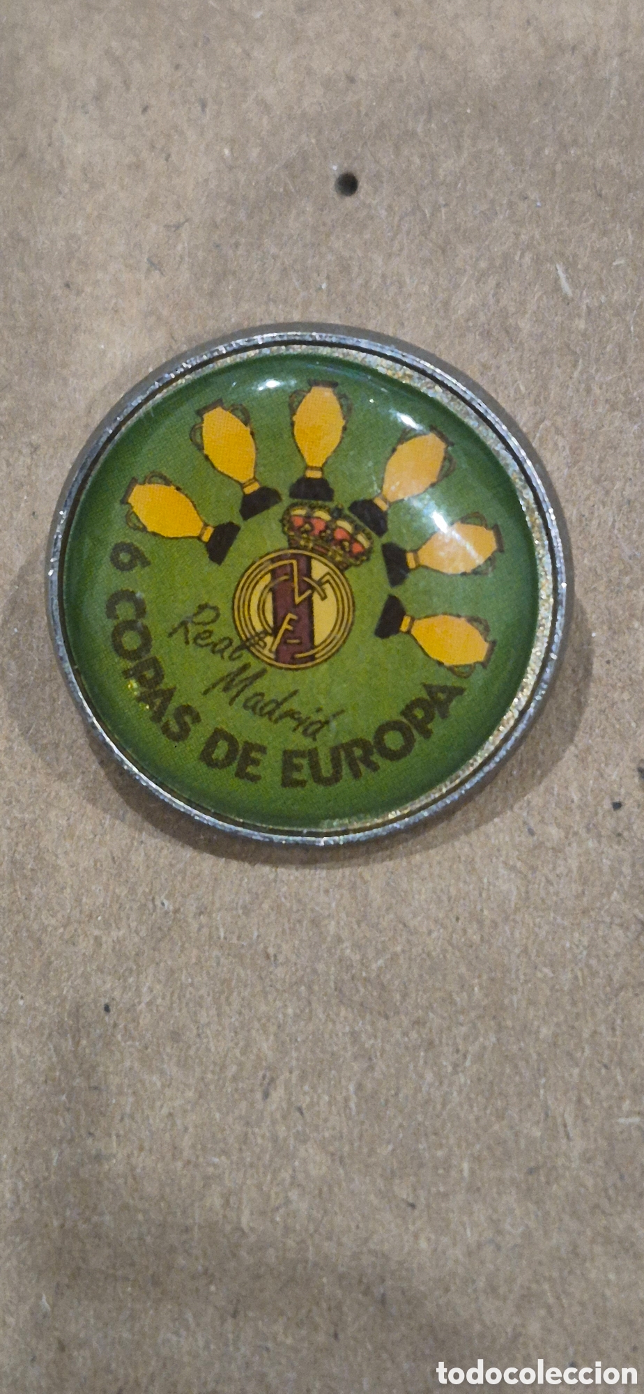 Collezionismo sportivo: Pin Real Madrid Club de F&uacute;tbol a&ntilde;os 80-90