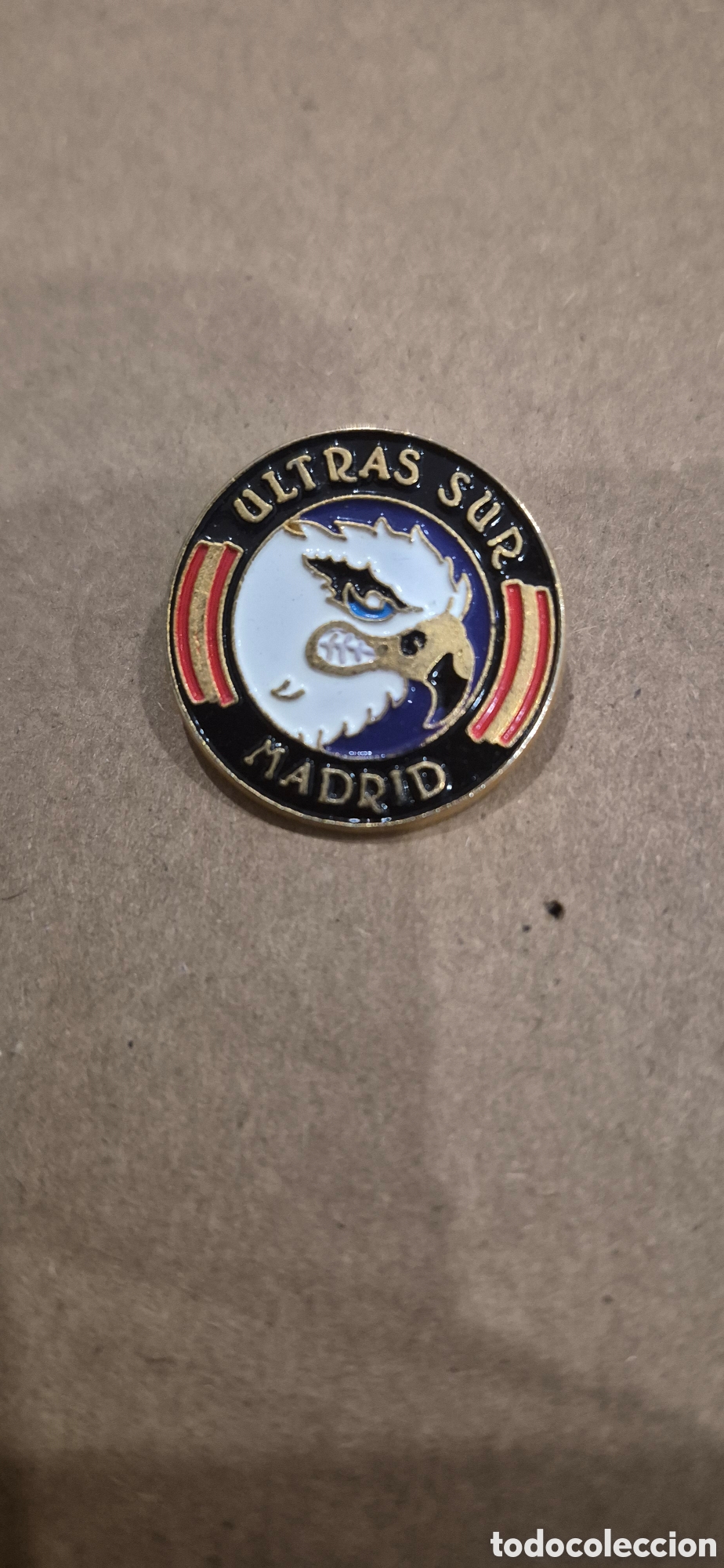 Collezionismo sportivo: Pin Real Madrid Club de F&uacute;tbol a&ntilde;os 80-90