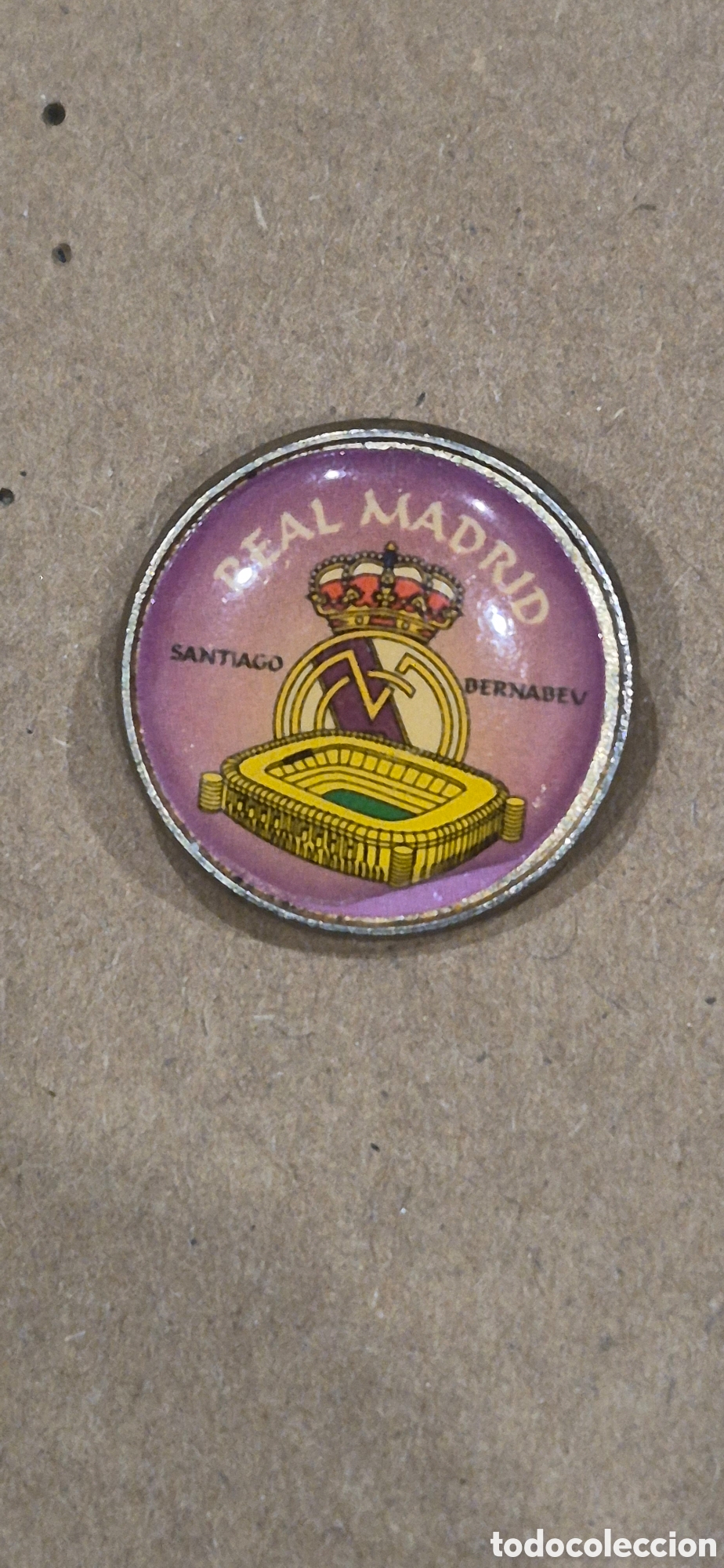 Collezionismo sportivo: Pin Real Madrid Club de F&uacute;tbol a&ntilde;os 80-90