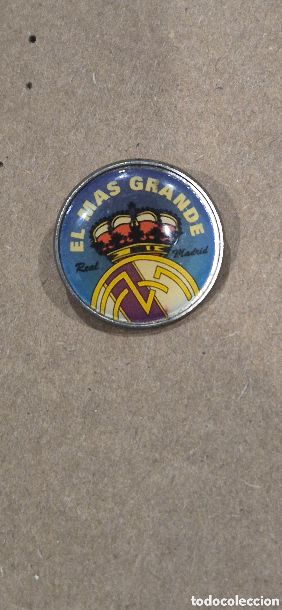 Collezionismo sportivo: Pin Real Madrid Club de F&uacute;tbol a&ntilde;os 80-90