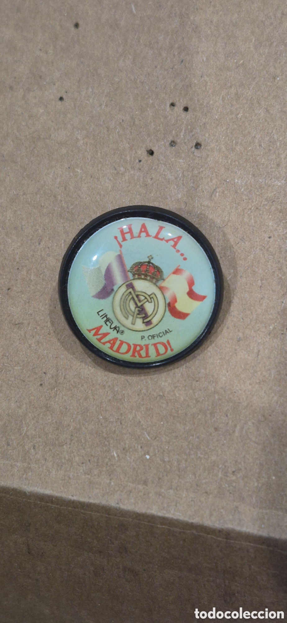 Collezionismo sportivo: Pin Real Madrid Club de F&uacute;tbol a&ntilde;os 80-90