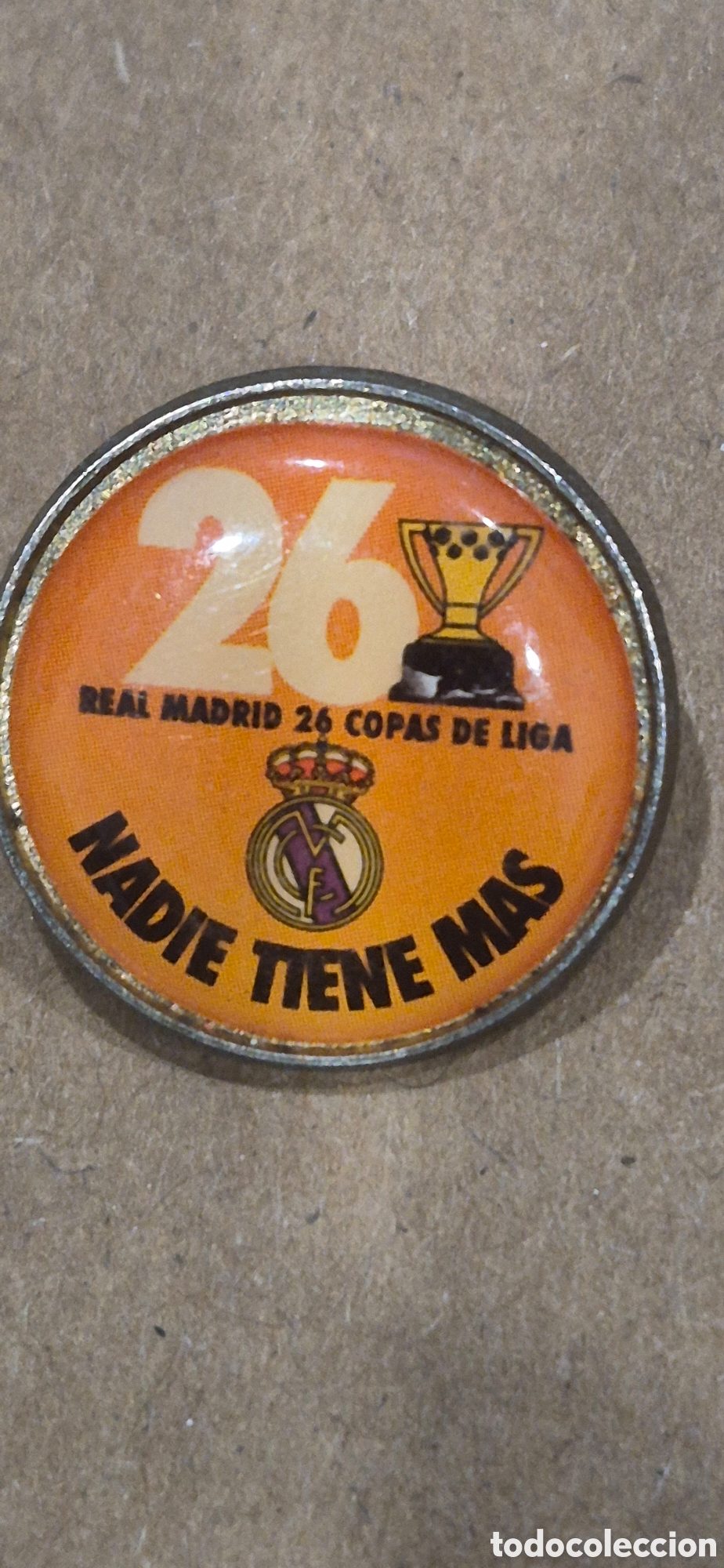 Collezionismo sportivo: Pin Real Madrid Club de F&uacute;tbol a&ntilde;os 80-90