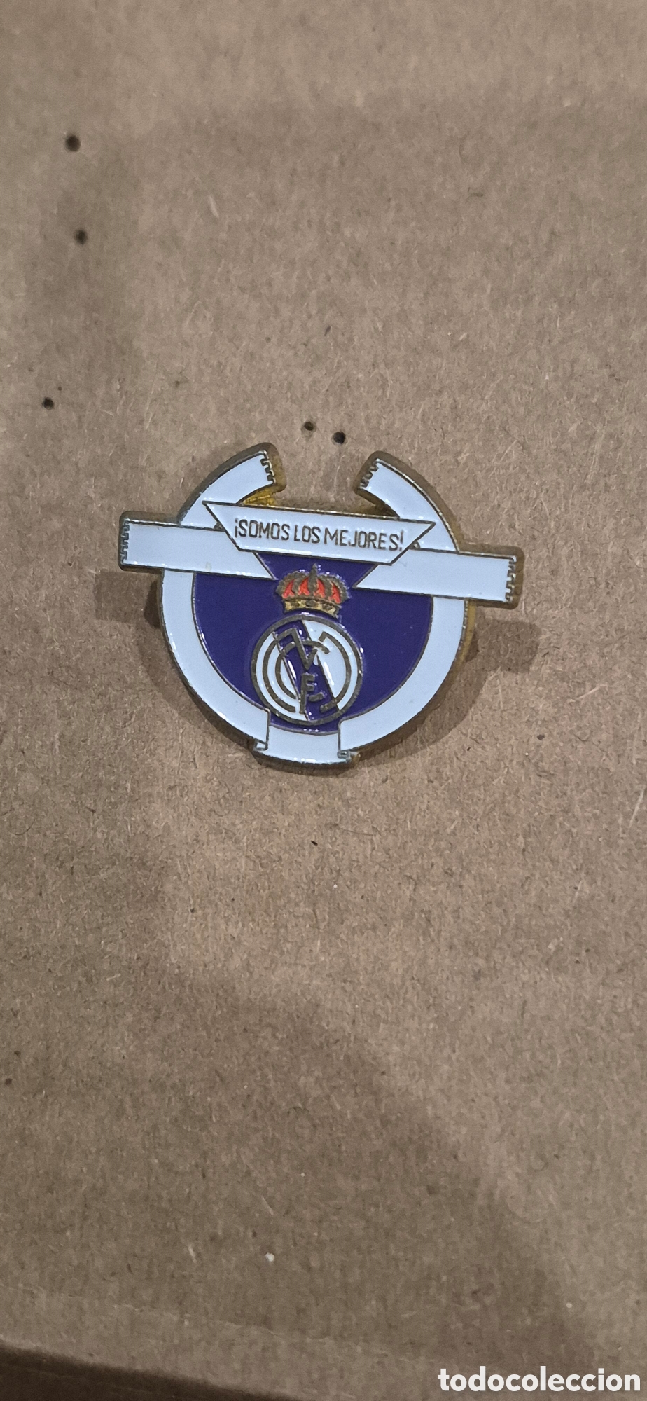 Collezionismo sportivo: Pin Real Madrid Club de F&uacute;tbol a&ntilde;os 80-90