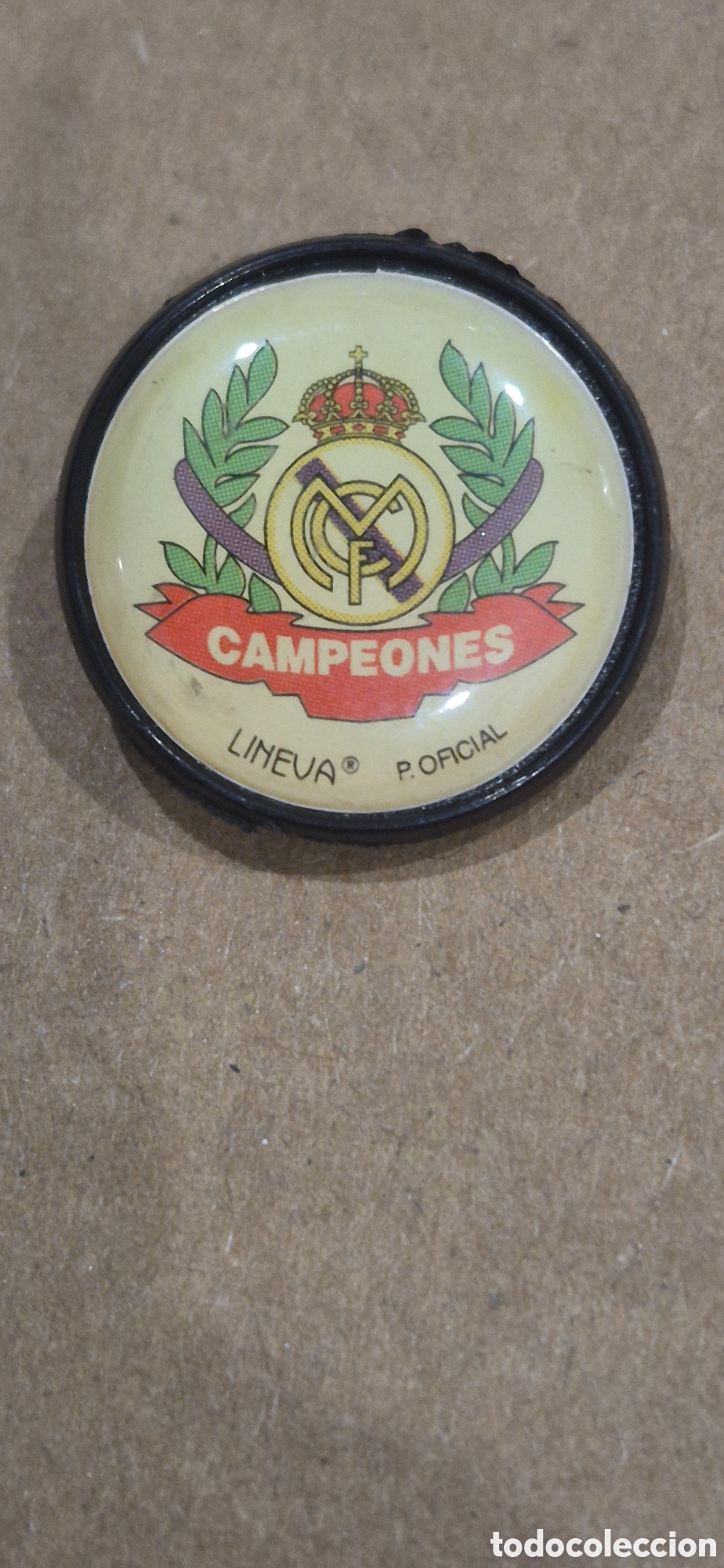 Collezionismo sportivo: Pin Real Madrid Club de F&uacute;tbol a&ntilde;os 80-90