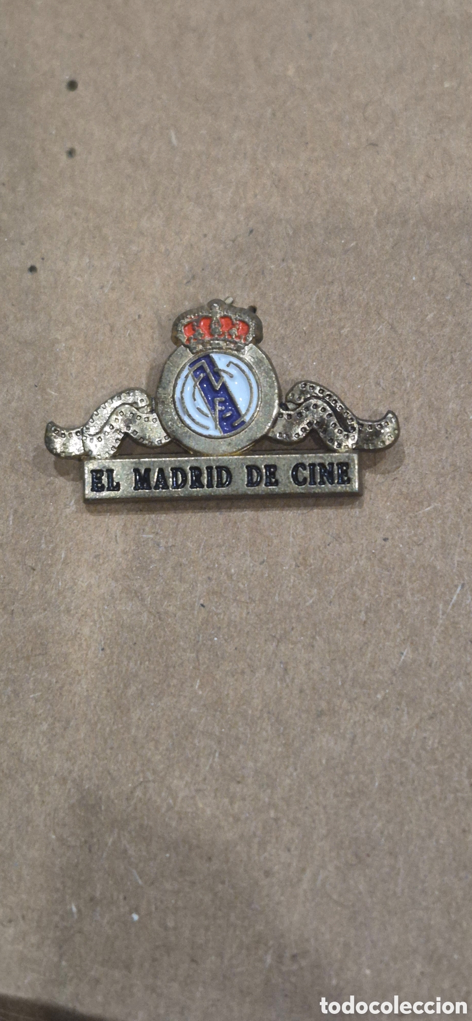 Collezionismo sportivo: Pin Real Madrid Club de F&uacute;tbol a&ntilde;os 80-90
