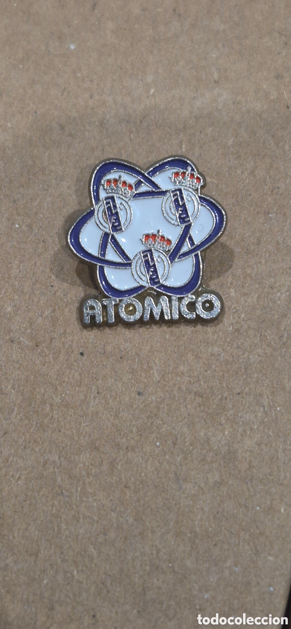 Collezionismo sportivo: Pin Real Madrid Club de F&uacute;tbol a&ntilde;os 80-90