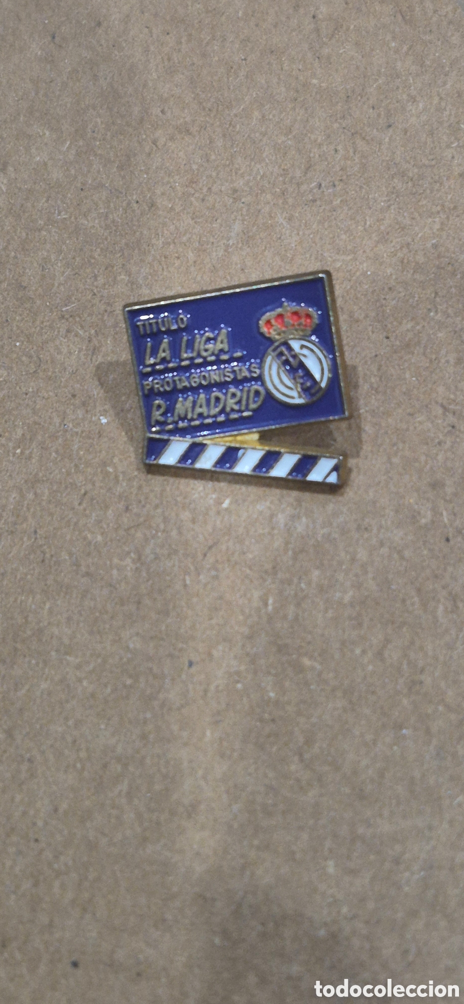 Collezionismo sportivo: Pin Real Madrid Club de F&uacute;tbol a&ntilde;os 80-90