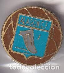 Collezionismo sportivo: ANTIGUA INSIGNIA DE IMPERDIBLE DEL EQUIPO DE FUTBOL ALAGON (FOOTBALL) ZARAGOZA