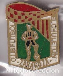 Collectionnisme sportif: ANTIGUA INSIGNIA DE IMPERDIBLE DEL EQUIPO DE FUTBOL EL CHULETON (FOOTBALL) ZARAGOZA