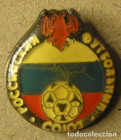 Colecionismo desportivo: PIN DE LA FEDERACION RUSA DE FUTBOL