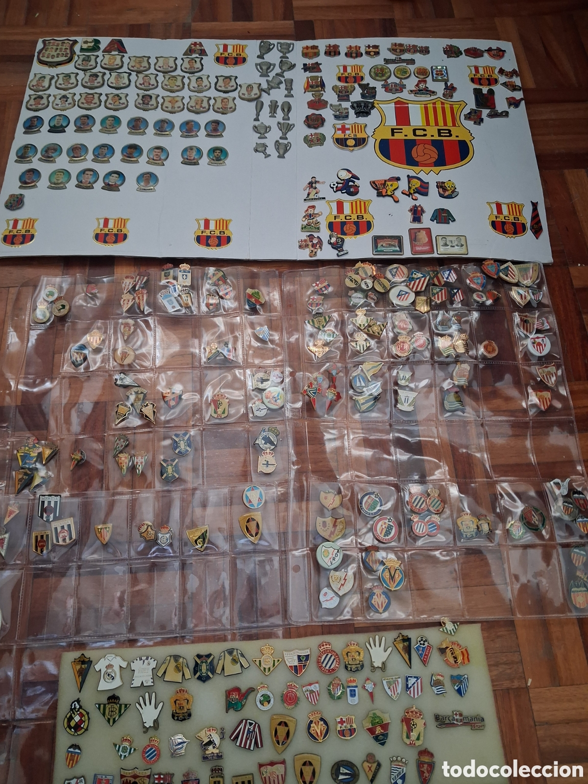Coleccionismo deportivo: Pin de equipos de futbol