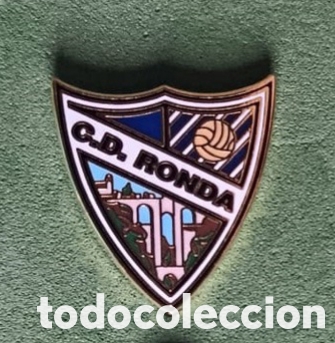Coleccionismo deportivo: PIN F&Uacute;TBOL C.D.RONDA (A&Ntilde;OS 40)
