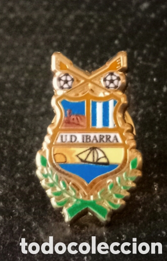 Coleccionismo deportivo: PIN F&Uacute;TBOL U.D.IBARRA