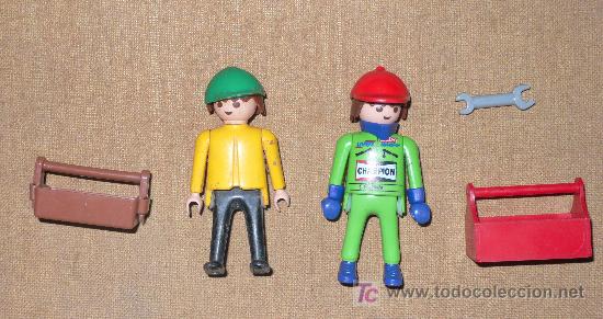 Playmobil: DOS MU&Ntilde;ECOS con COMPLEMENTOS- V i B