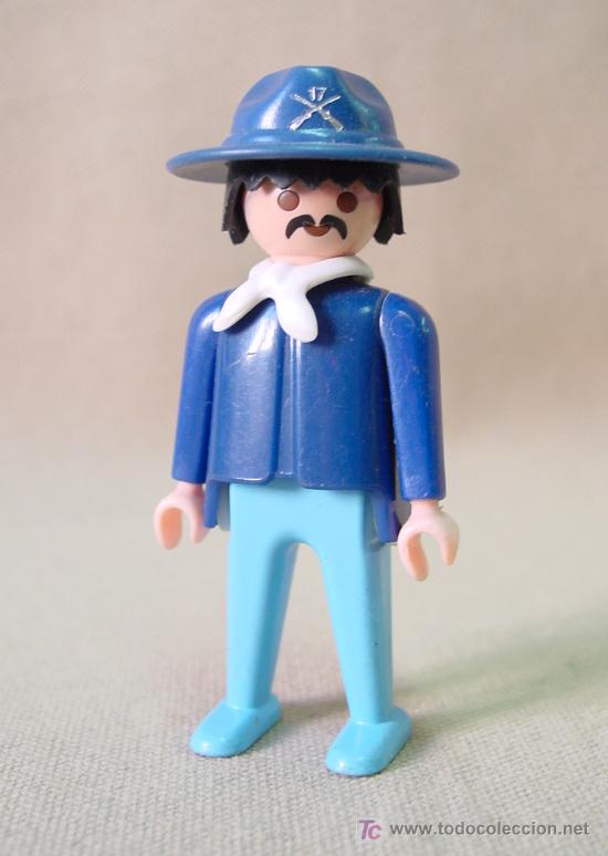 Playmobil: OFICIAL SEPTIMO 7&ordm; DE CABALLERIA FAMOBIL