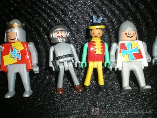 Playmobil: antiguos mu&ntilde;ecos de imitacion playmobil