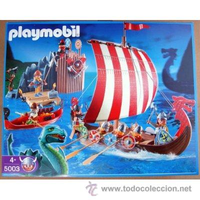 barco playmobil dragones