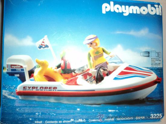 playmobil lancha