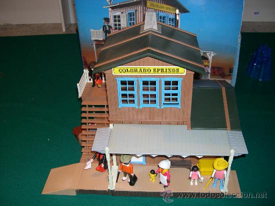 estacion de tren playmobil