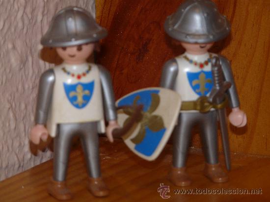 Playmobil: SOLDADOS MEDIEVALES ANTIGUOS DE PLAYMOBIL