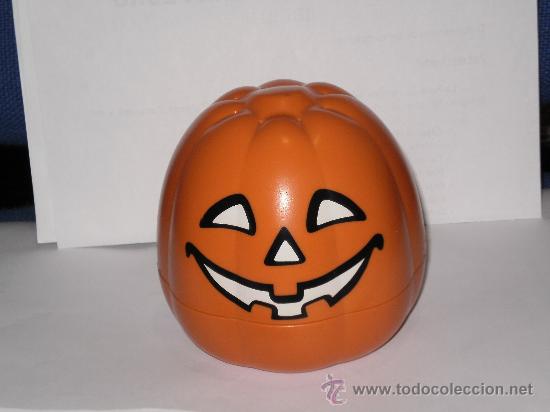 Playmobil: CALABAZA HALLOWEN DESMONTABLE DE PLAYMOBIL ( GEOBRA 2006 ) .