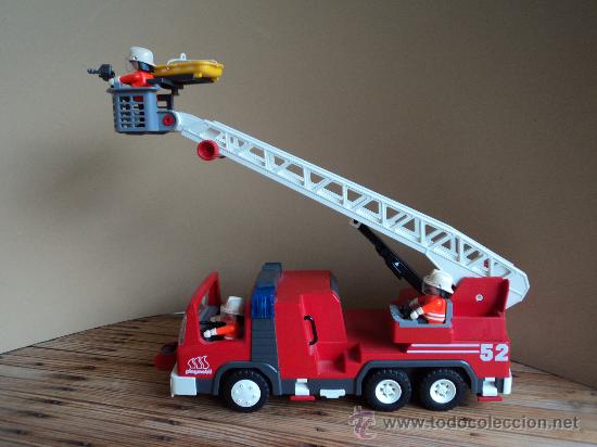 carro de bomberos playmobil