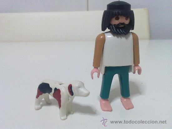 Playmobil: PLAYMOBIL --PASTOR CON PERRO 2 - Foto 1