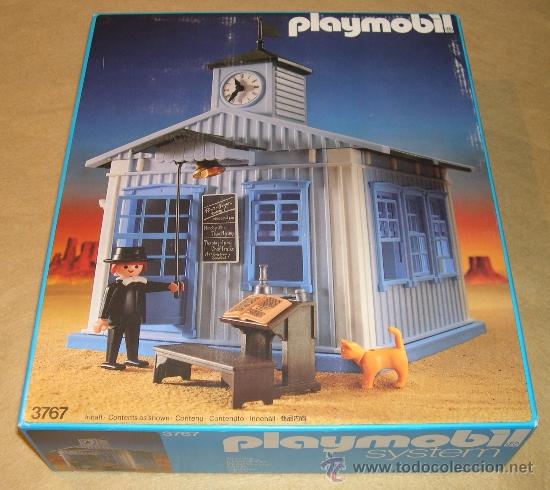 Playmobil Wand Western Schule 3767 