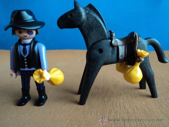 Playmobil: PLAYMOBIL-OESTE,LADRON DE BANCOS - Foto 1
