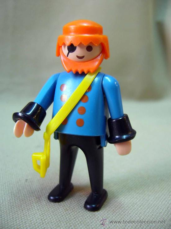 Playmobil: FIGURA ARTICULADA, PLAYMOBIL, GEOBRA, 1986, PIRATA