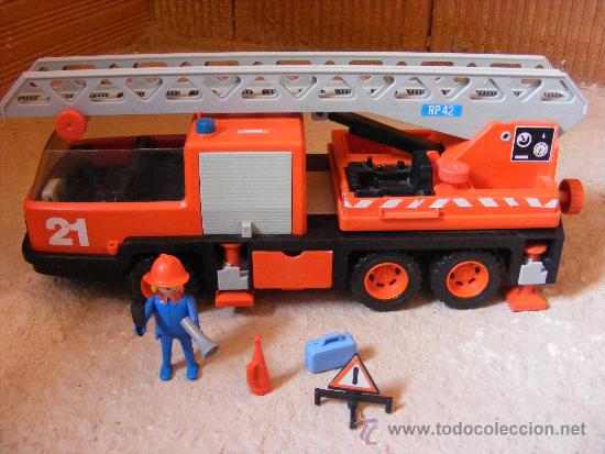 carro de bomberos playmobil