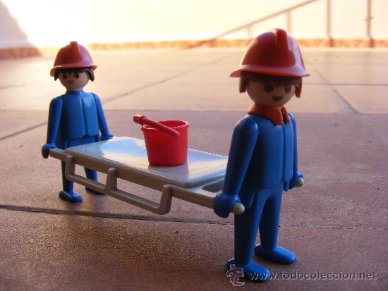 Playmobil: PLAYMOBIL LOTE MU&Ntilde;ECOS CLICK BOMBEROS REF.3403 - Foto 1