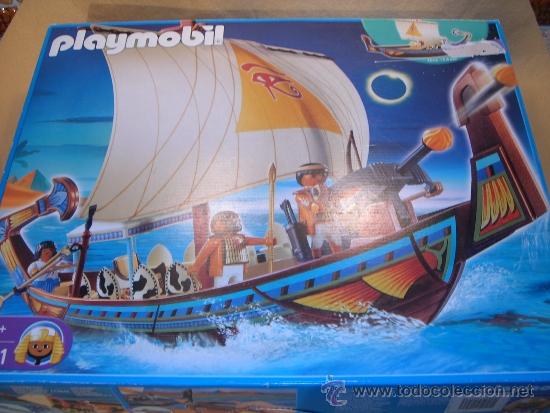 playmobil barco egipcio