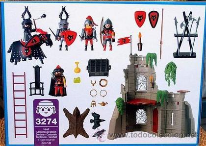 castillo lobo playmobil