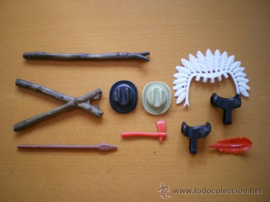 Playmobil: PLAYMOBIL ACCESORIOS OESTE. INDIOS Y VAQUEROS. PRIMERAS EDICIONES - Foto 1