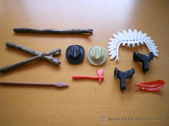 Playmobil: PLAYMOBIL ACCESORIOS OESTE. INDIOS Y VAQUEROS. PRIMERAS EDICIONES - Foto 2