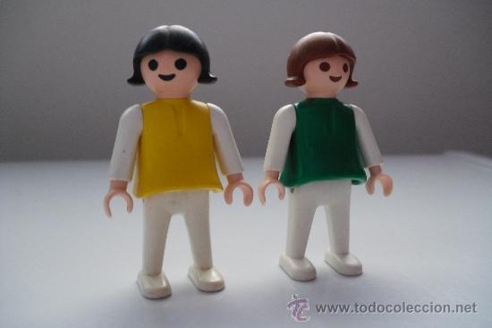 Playmobil: PLAYMOBIL DOS FIGURAS INFANTILES FAMOBIL - PLAYMOBIL