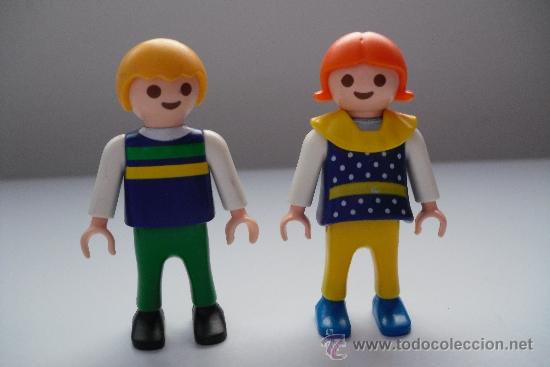 Playmobil: PLAYMOBIL DOS FIGURAS INFANTILES FAMOBIL - PLAYMOBIL
