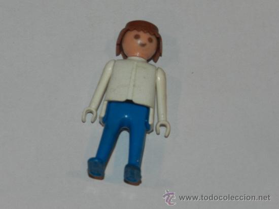 Playmobil: (M) FIGURA PLAYMOBIL A&Ntilde;O 1974 ,SE&Ntilde;ALES DE USO