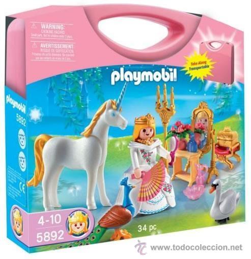 maletin castillo unicornio playmobil