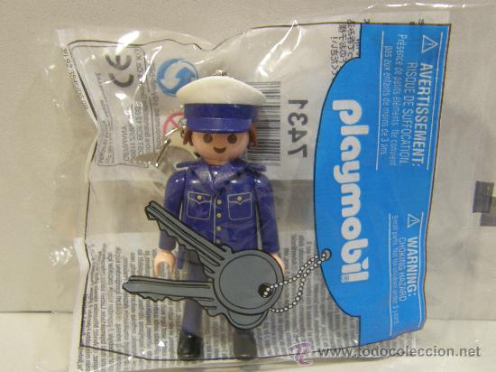 llavero playmobil policia