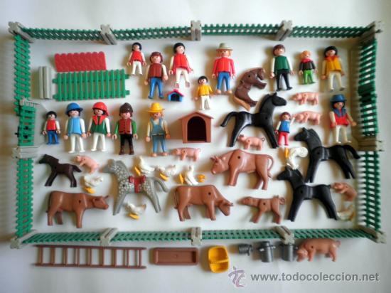 animales de la granja de playmobil