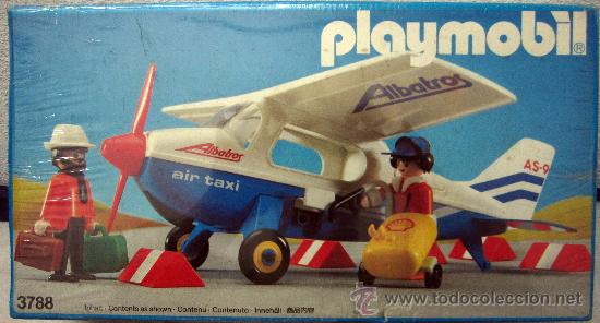 Playmobil 3788 Air Taxi Albatros Ersatzteil Makierung 